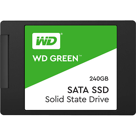 WD - Western Digital WD Green 240 GB 2.5 inch SATA III Internal Solid State Drive-Western Digital WD Green 240 GB 2.5 inch SATA III Internal Solid State Drive