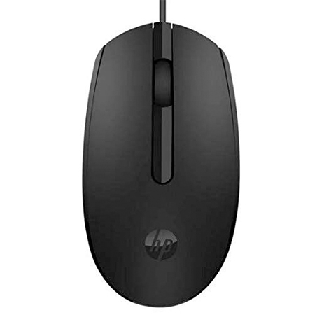 HP - HP M10 Wired USB Mouse with 3 Buttons High Definition 1000DPI Optical Tracking and Ambidextrous Desi-HP M10 Wired USB Mouse with 3 Buttons High Definition 1000DPI Optical Tracking and Ambidextrous Desi