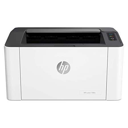 HP - HP Laserjet 108w Single Function Monochrome Laser Wi-Fi Printer -HP Laserjet 108w Single Function Monochrome Laser Wi-Fi Printer 