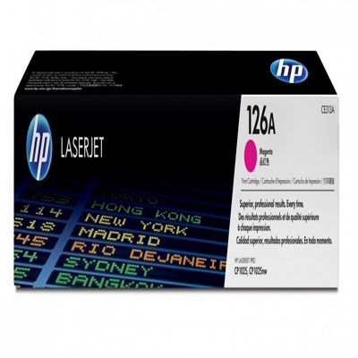HP - HP 126A CE313A Magenta Laserjet Toner-HP 126A CE313A