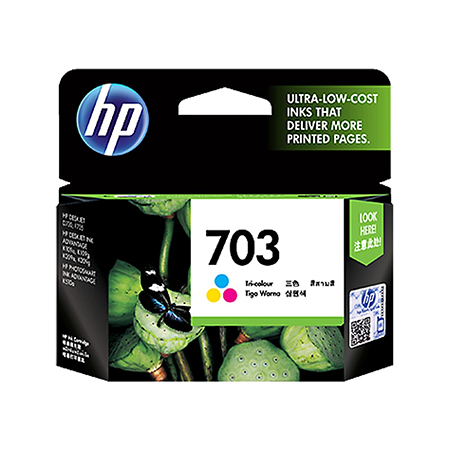 HP 703 Tri Color Ink Cartridge (CD888AA)-HP 703 Tri Color Ink Cartridge (CD888AA)